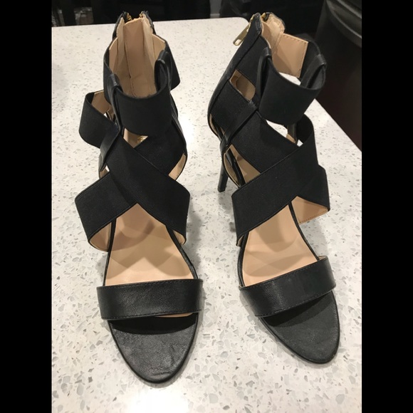 Nine West Shoes - Nine West black sandal heels